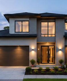Modern two-storey residential home structural design by QED Engineers