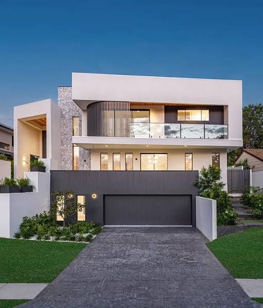 Luxury Double-Storey Residence — Steep Slope Site